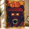 Evil Dead Personalized D Textured Metal Poster Wall Art Vintage Tin Signs for Bedroom Decoration Room Decorating Interior Stuff