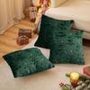 Yousheng 1/2Pcs Christmas Pillowcase 3D Tree Pattern Sofa Bedding Cushion Cover Living Room Bedroom Home Decor