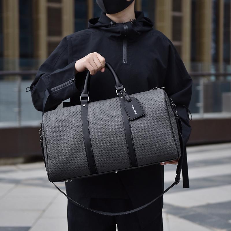 CateiKarrui Men's Large Capacity Business Travel Handbag