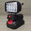Energy Efficient LED Work Lamp With Stable Light Output To Minimize Power Consumption For Economical Tool Applications