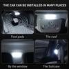 2023 LED Car Reading Light Car Trunk Ceiling Trunk Light Ceiling Light USB Rechargeable Signal Lamp Car Accessories