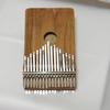 34-Key Chromatic Kalimba Double-sided Solid Wood 13cm x 18.5cm C Major B Major