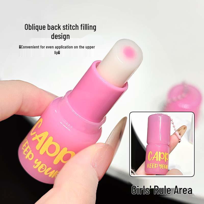 KAPOWINI Clear Fruit Scented Lipstick: Moisturizing, Hydrating, Anti-Cracking, Exfoliating, Fades Lip Lines for Autumn/Winter.