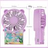 Hand Held Fan Desk Small Personal Mini for Indoor Office Home Bedroom Outdoor