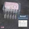 100Pcs Nails Tips Extension Clear Soft Gel Tips Clear Soft Gel False Nail Design Full Cover Press On Nail Fake Manicure Tools