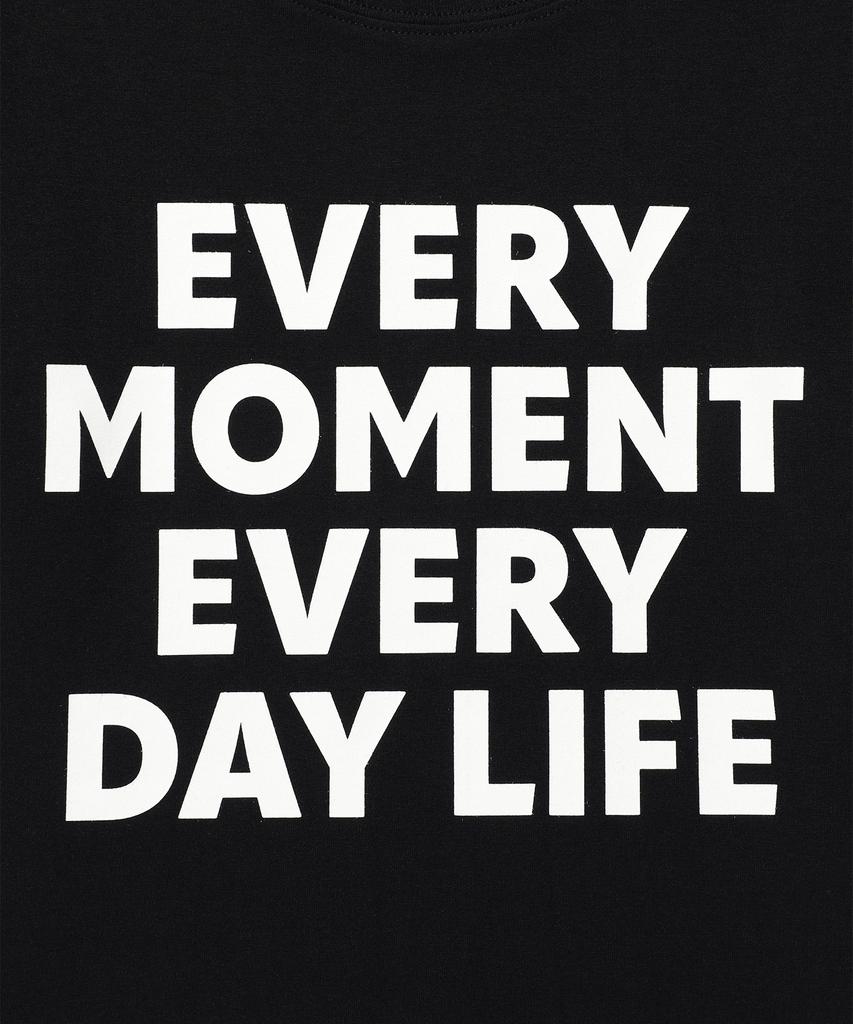 Kimseupeulesikoteunmakes Day Life Logo T-Shirt Black