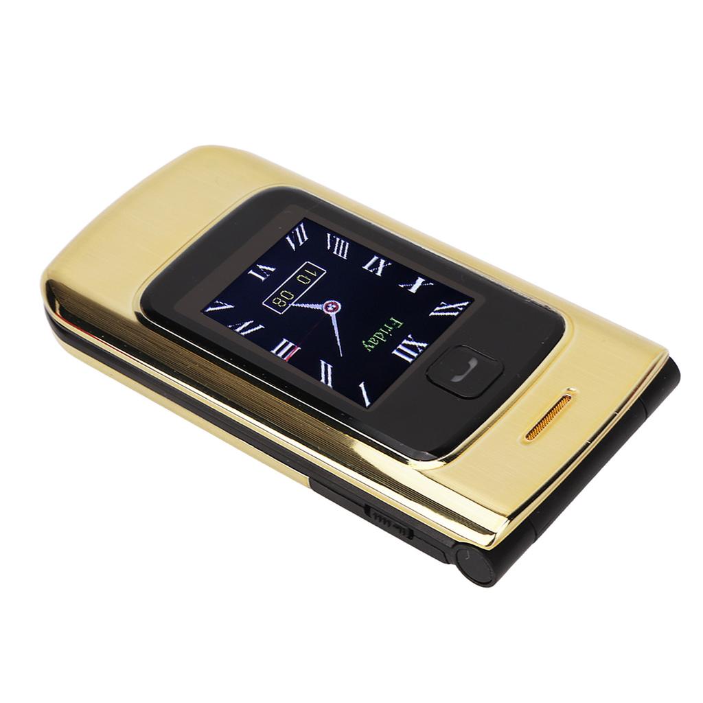 Senior Flip Cell Phone Big Screen 2G Long Standby Dual Card Dual Standby 4800mAh Flip Phone