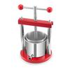 Pressa Manuale per Vino di Frutta per la Vinificazione 0,44 Gal/1,65L Acciaio Inossidabile