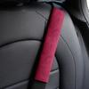 Car Seat Belt, Shoulder Cover, Flip Fur Protective Cover, Four-season Universal Shoulder Protection by Interior Accessories