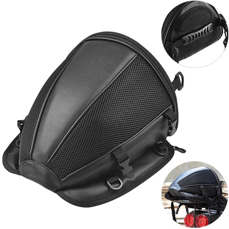 Wasserdichte Motorrad-Hecktasche, Sportgepäck, Sattel, Reittasche für Motorrad, Motorrad, Roller, Seiten-/Rücksitztasche