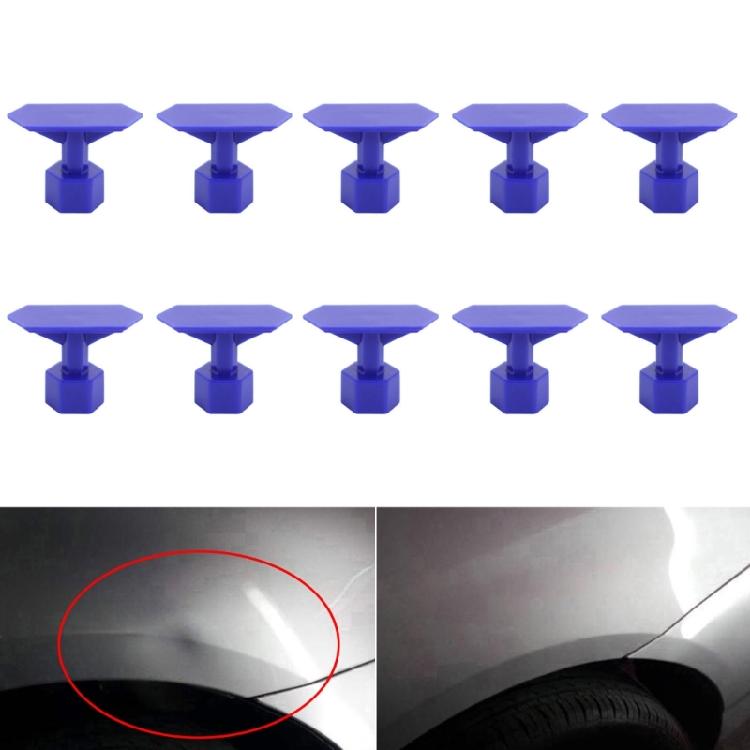 10Pcs Dent Removal Pulling Tab Dent Puller Tabs Dent Repair Tool Dent Removal Tool Auto Maintenance Tool