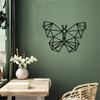 Creative Hollowed-Out Butterfly Iron Crafts - Stylish Décor for Living Room, Bedroom, Hallway, and Outdoor Wall Decoration