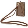 Coach Card Case, Outlet, F63274 IME74, Lanyard ID Case, Signature, Saddle Brown, Pass Case, Card Case [Parallel Import]