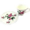 Les Trésors De Lily [N3668] - Cup + Saucer 'Rosa Romantica' Ivory Pink