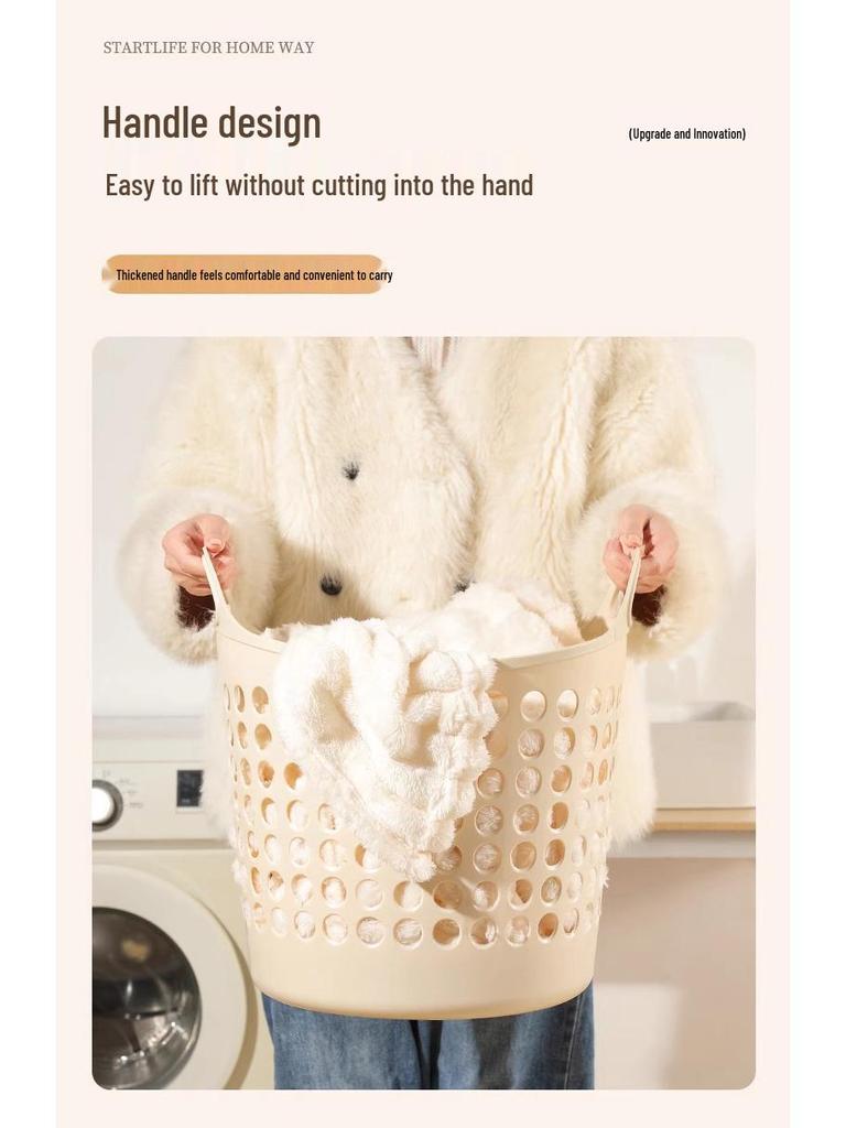 Large Capacity Laundry and Toy Storage Basket