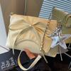 Bow Bag Women's 2025 New Fashion Popular Versatile Shoulder Bag High-end Versatile Chain Crossbody Bag