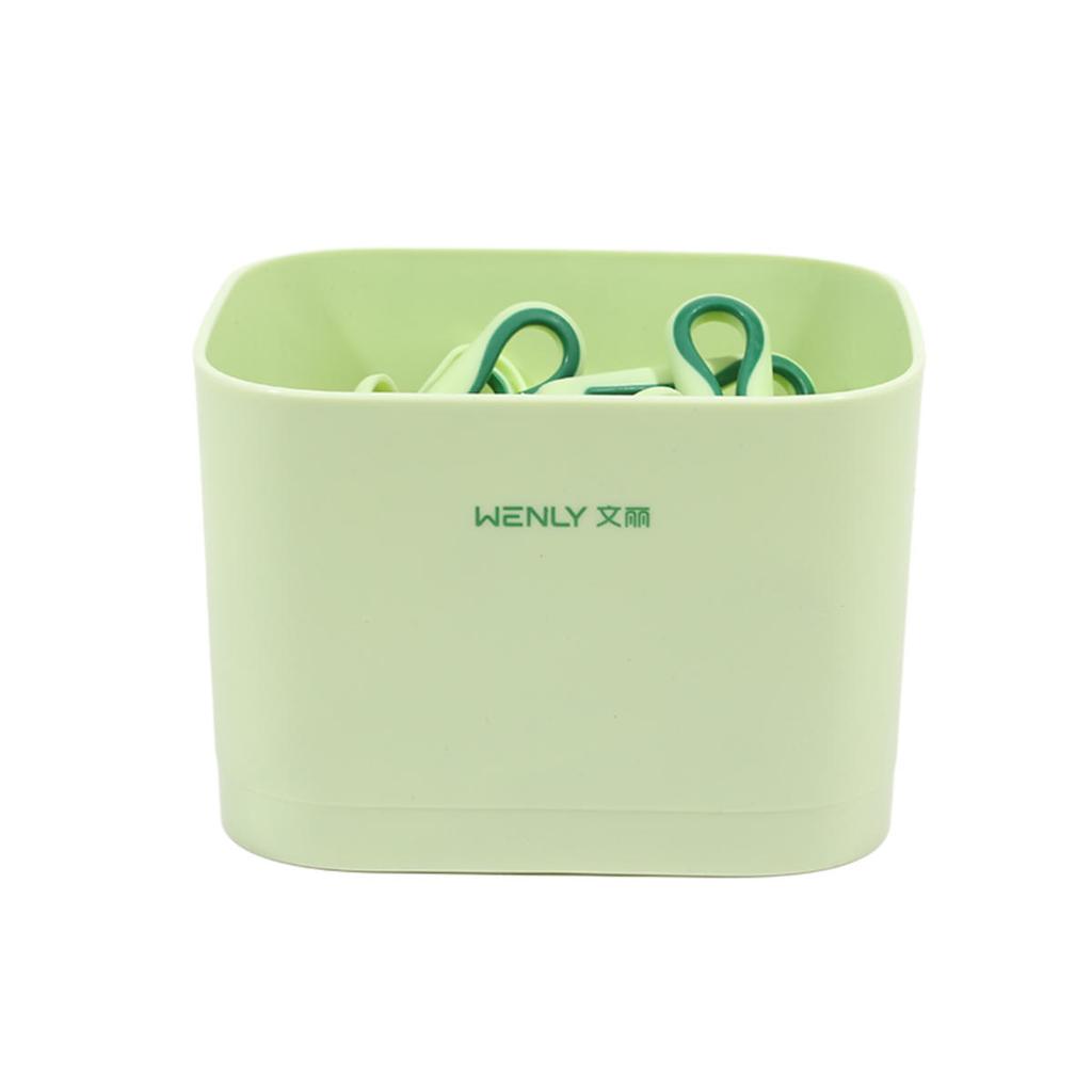 24/36pcs Clothes Pins with Storage Basket Household Food Clip Socks Underwear Rack Holder Plastic Laundry Hanging Pegs Clips