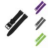Odolný silikonový řemínek na hodinky náhradní pro Swatch 16mm 17mm 19mm 20mm