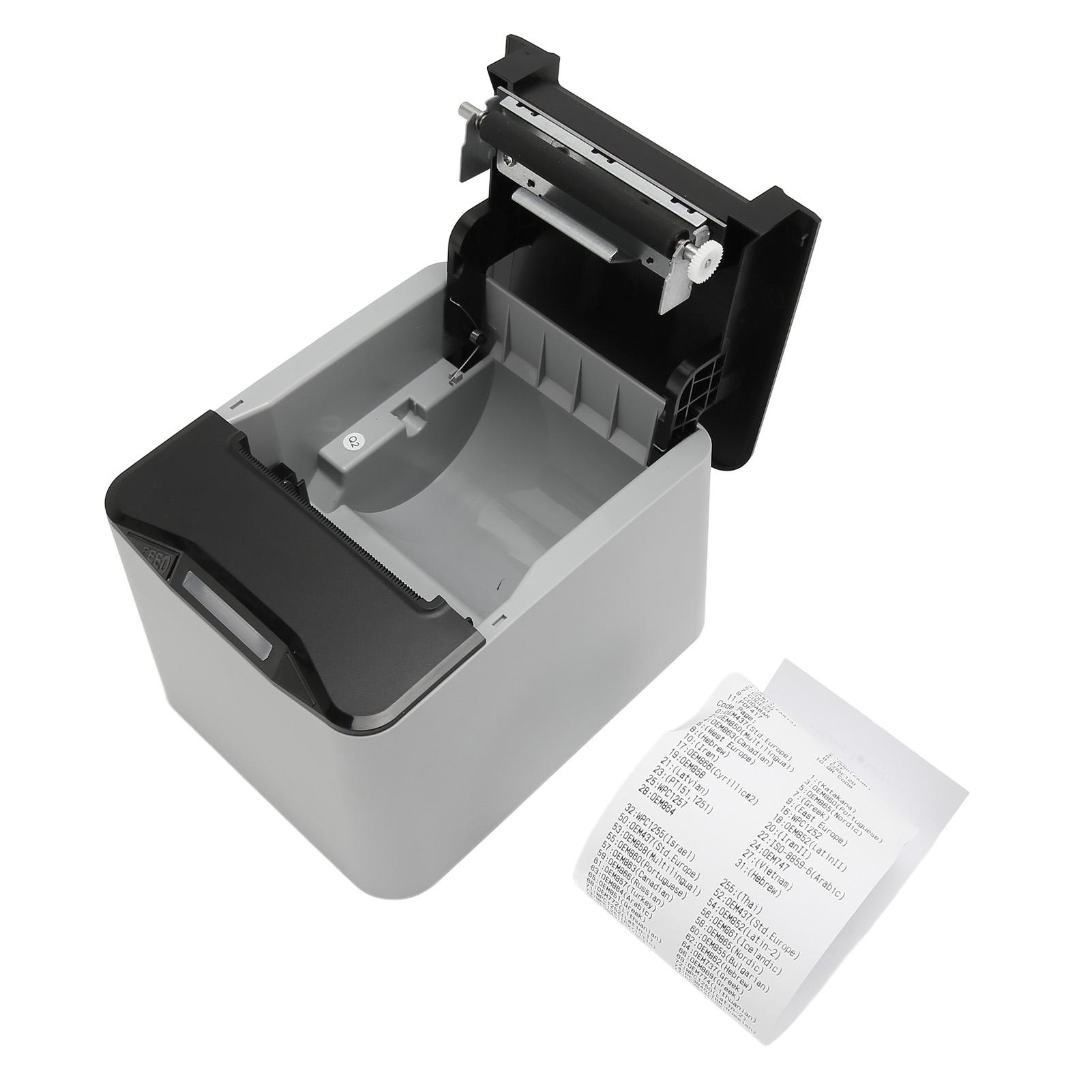 

80mm Thermal Printer 220 to 300mms 80mm Width USB LAN Interface ESC POS Compatible Shipping Label AU PLUG