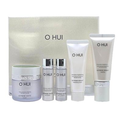 Extreme White Cream Special Set Aufhellendes Hautpflege-Set Koreanische Ausstrahlung & Peeling-Pflege-Set