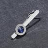 Pince à Cravate en Alliage pour Homme Mariage Cravate Cravate avec Strass Pince à Cravate pour Gentleman