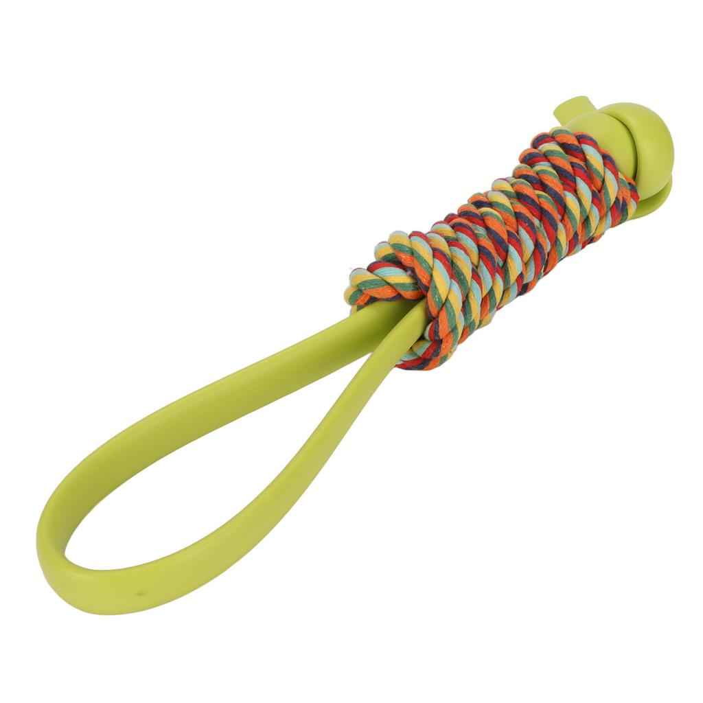 Dog Chew Rope Toys Multipurpose TPR Bite Resistant Teeth Grinding Interactive Cotton Rope Dog Toys