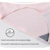 3PCS Traceless  Ice Silk Underwear Women's Breathable Sexy Mid-waist Solid Color Girl Briefs Large Size
