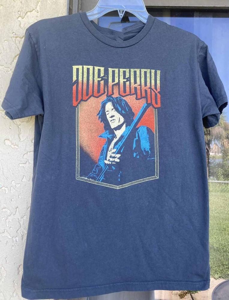 Футболка Joe Perry Aerosmith Играющий на гитаре Для мужчин Женщин Хлопковая футболка Bo992 Унисекс Футболка XXXL