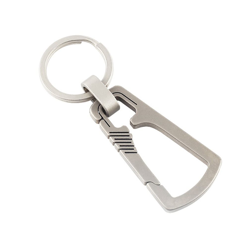 Lightweight Bottle Opener Keychain Special Shapes Men's Outdoor Keyring Creative Car Key Chain  Men
