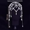 Fashion Pearls Tassels Hair Accessory with Comfortable Wear Suitable for Long Hours Wear in Office and Social Settings