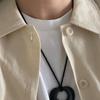OUI SAY YES! Gemstone Big Heart Necklace_NC291