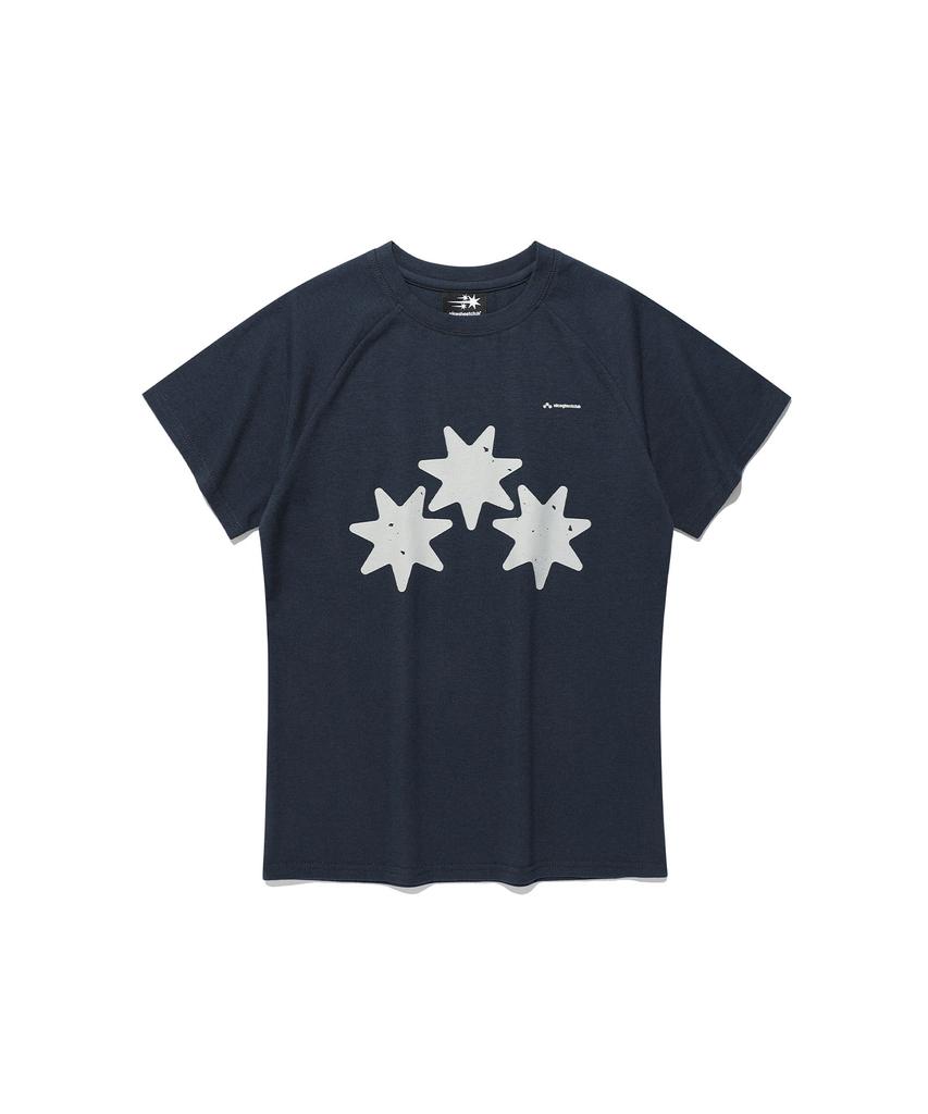 NICEGHOSTCLUB Religious Symbol Mini Tee_Navy(Ng2Gmft504A)