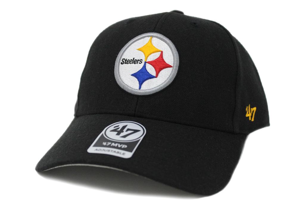 47 Brand (Forty Seven Brand) Cap 47 MVP NFL PITTSBURGH STEELERS Pittsburgh Steelers 1 piece