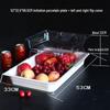 Melamine Commercial Deli Display Tray with Flip Cover