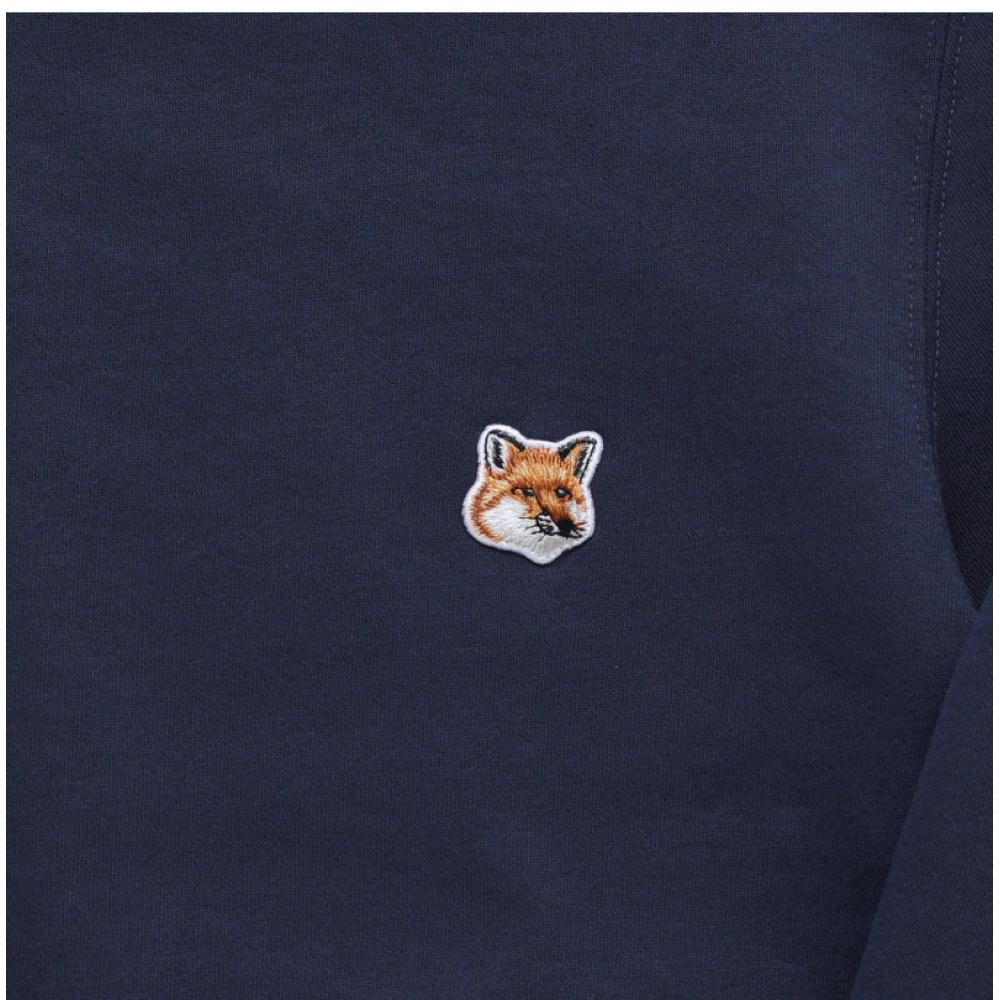 MaiSon KitSune Lm00301km0001 P476 Fox Head Patch Men S SweatShirt