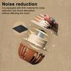Hanger Fan Adjustable 3-Speed Wind Modes Portable Hanging Neck Small Fan Cartoon Elephant Design Circus Bells Shape Cooling