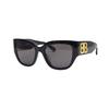 Bossy Glamorous BB Logo Series Square Sunglasses Women Sunglasses BB0323SK-002-55