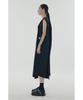 RECODE Split Square Sleeveless Dress_Rqdam25556Bkx