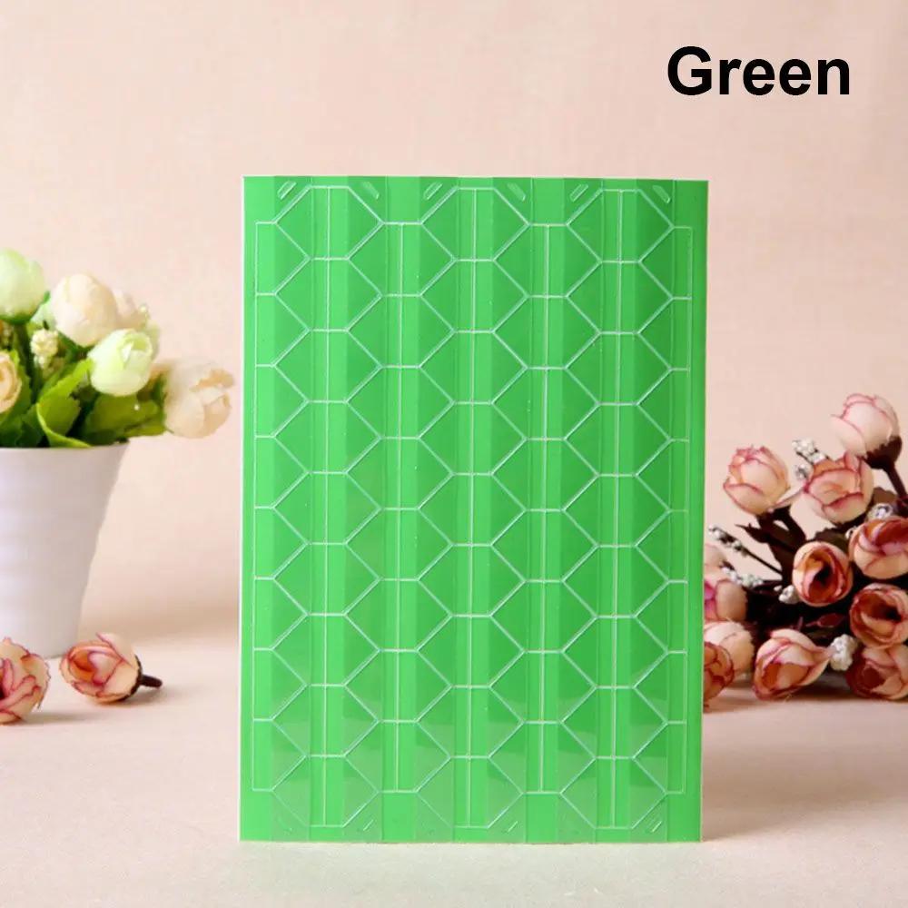 10 Blatt DIY Bunte Fotoecken Scrapbook Papier Fotoalben Rahmen Bilddekoration PVC Aufkleber Fotoecken Schutzecken