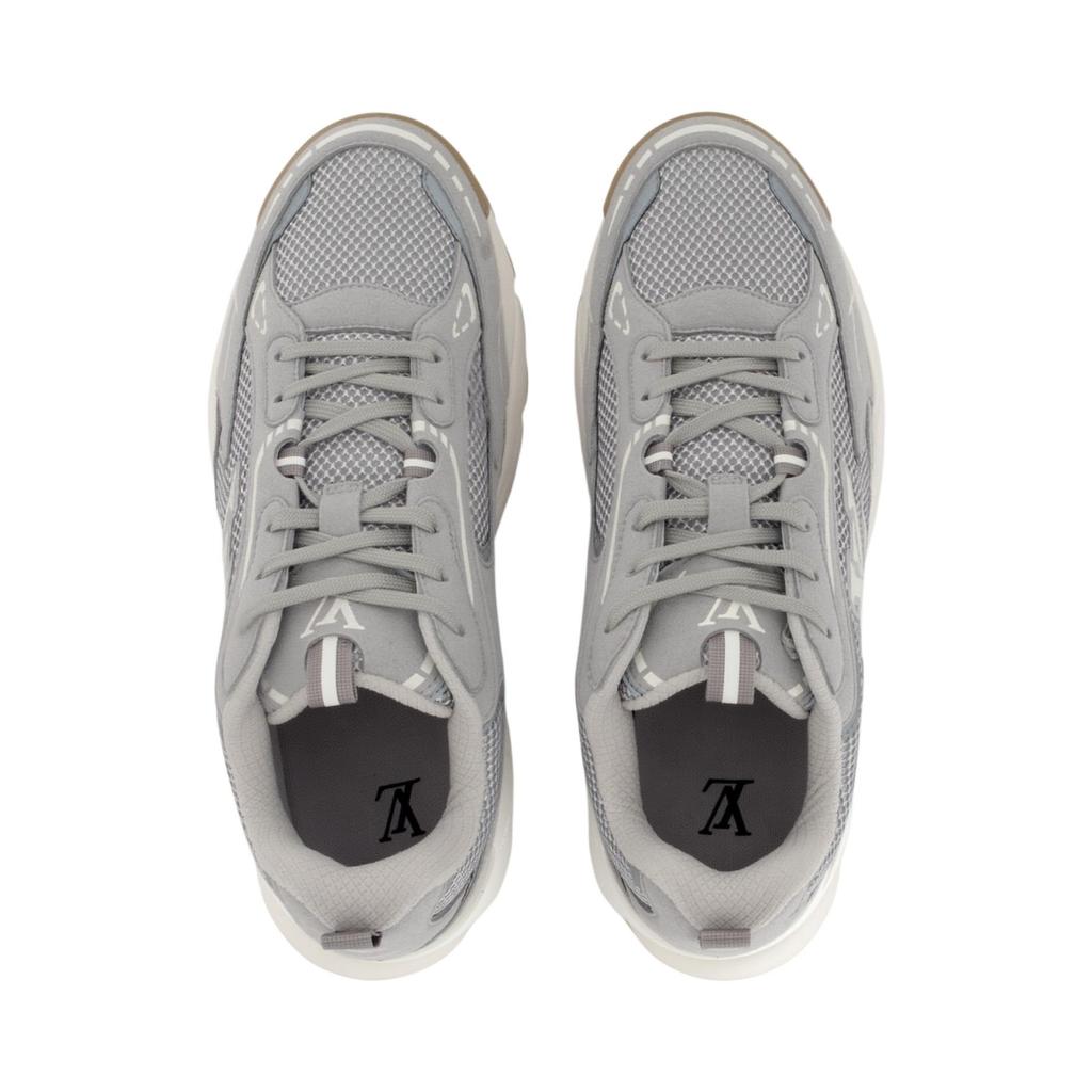 Louis Vuitton Tatic Runner Low Top Casual Shoes Men's Gray 1AKC53