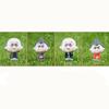 4pcs/set Mini Grandpa Grandma and Son Together Moss Micro Landscape Accessories  Doll Combination  DIY Ornaments