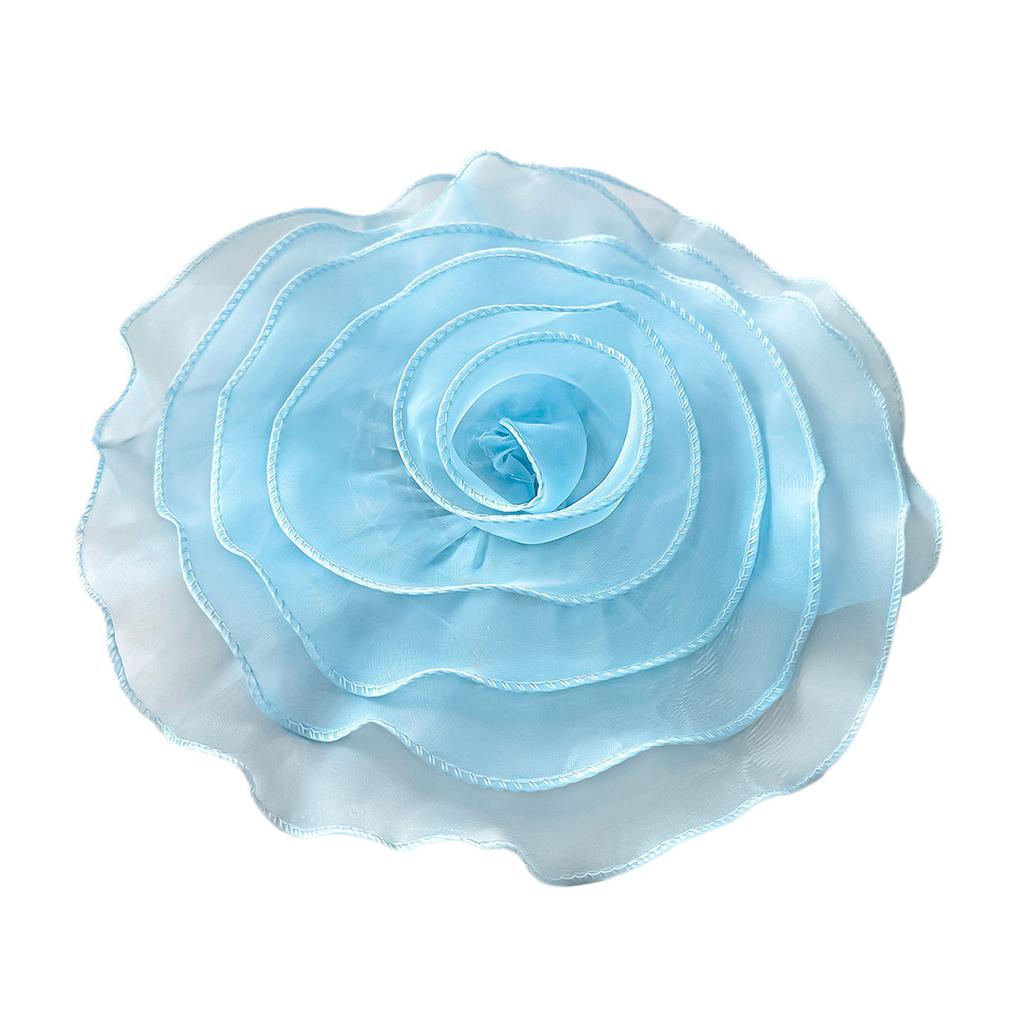 3D Rose Flower Brooch for Women Multilayer Florals Lapel Pins Trend Jewelry Shirt Coat Safety Pin Wedding Party Brooches