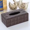 Elegant Leather Tissue Box Holder