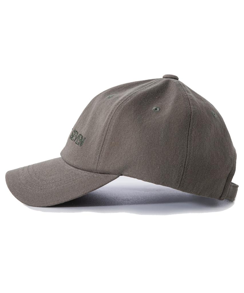 TEN PAST SEVEN Unstructured Logo Cap - Khaki