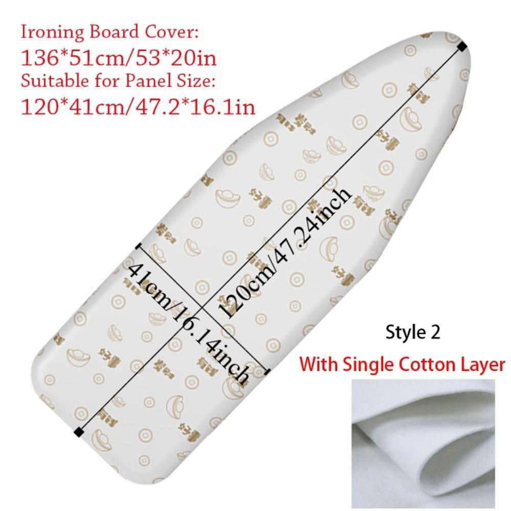 Universal Ironing Board Cloth Thickened Printed Padded High Quality Ironing Board Cover Pad