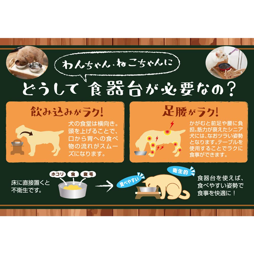 Doggyman Waschbarer Abnehmbarer Hunde-Essplatz S Hundegröße