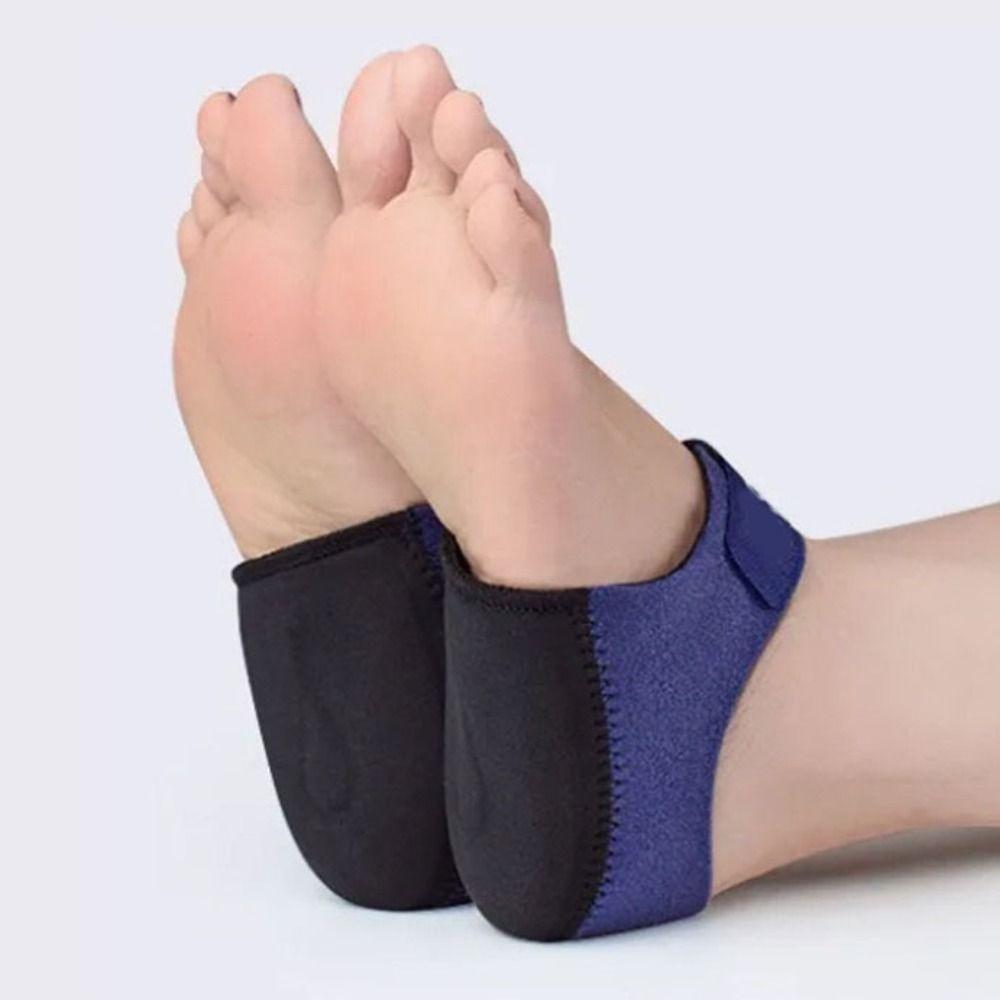 2 Paare Waschbare Fersen-Stoßdämpfer Silikongel Fußgewölbe-Polster Fersenschutzhülle Männlich/Weiblich