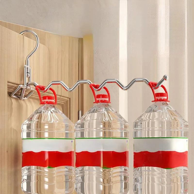 Folding Stainless Steel Clothes Hanger Organizer Travel Hotel Drying Hanger Essential Trips Home Simple Hanging Clothes Hangers