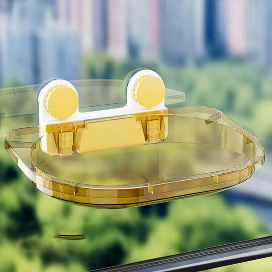 Cat Window Hammock Bed Strong Load-Bearing Cozy Perch for Feline Naptime Transparent Space Capsule for Sunbathing Cleaning