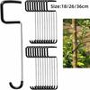 10 PCS Rubber Hooks Branch Bender Metal Tree Branch Spreader Tree Shaping Limb Spreader  Fruit Trees